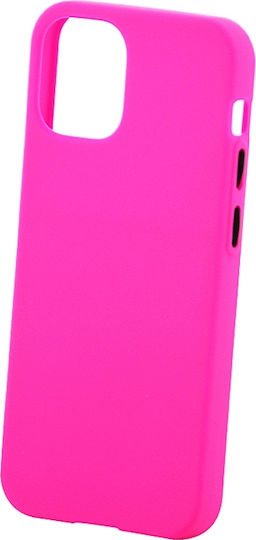 Back Cover Σιλικόνης 1mm Φούξια (iPhone 12 mini)