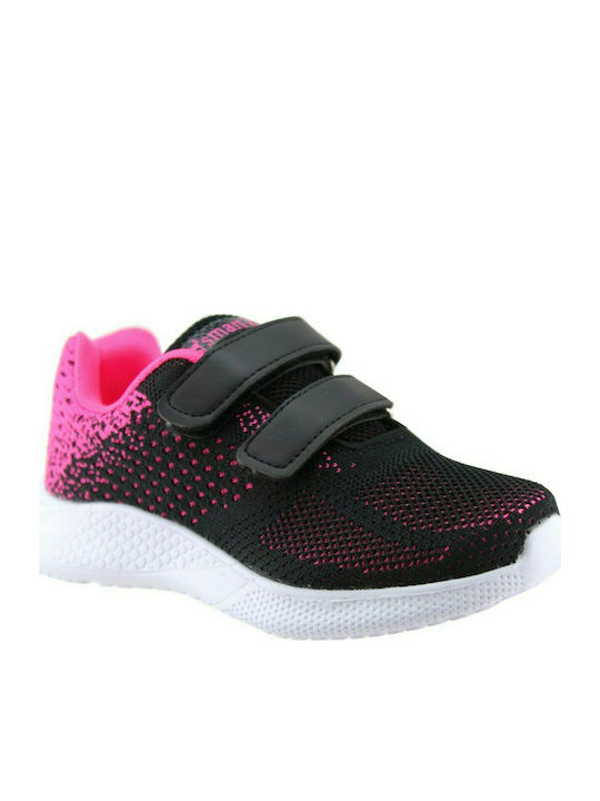 Zak Shoes Kids Sports 29/022 Black Fuchsia