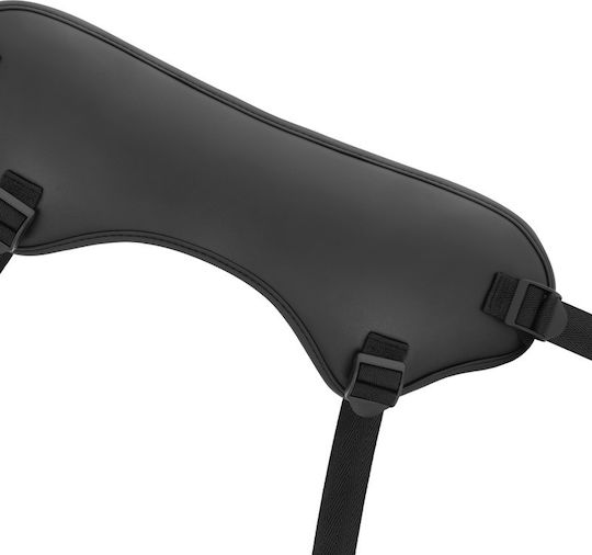Cyber Silicock Harness με Dildo 20.9cm και Δόνηση στο χρώμα του δέρματος