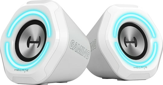 Edifier G1000 2.0 Wireless Speakers with RGB and Bluetooth 10W White
