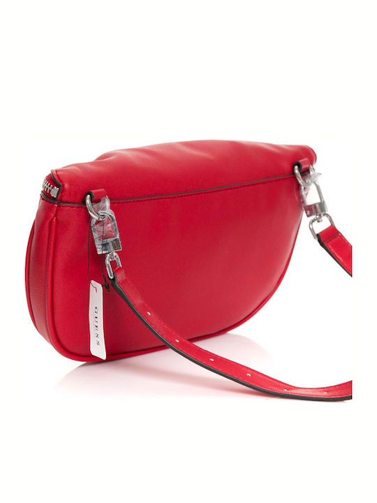 Guess Magazin online pentru femei Piele Bum Bag pentru Talie Roșu