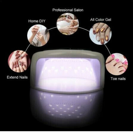 F9 Smart 2.0 Nail Polish Curing Lamp UV / LED 108W White
