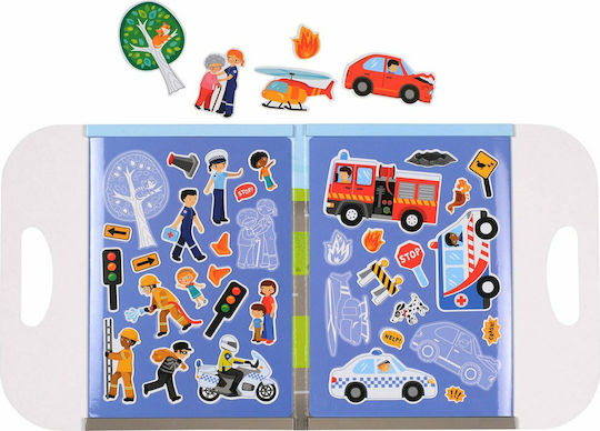 Tiger Tribe Magnetisches Spielzeug Bau- und Konstruktionsspielzeug Emergency Rescue Für Kinder Ab 3 Jahren