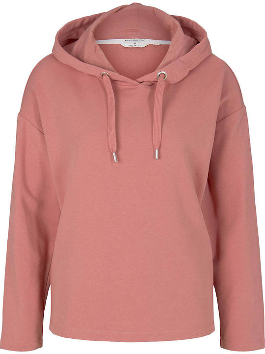 Damen Sweatshirt Kapuzen Rosa