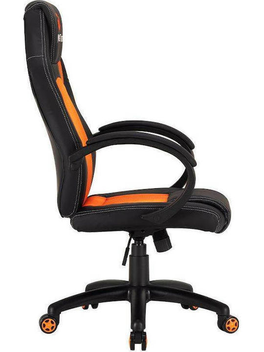Meetion MT-CHR05 Scaun Gaming Din piele ecologică Negru/portocaliu