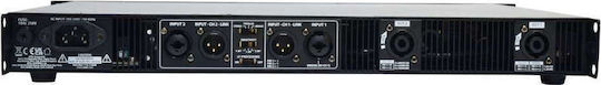 Citronic H1600 PA Power Amplifier 2 Channels 650W/4Ω 450W/8Ω Black