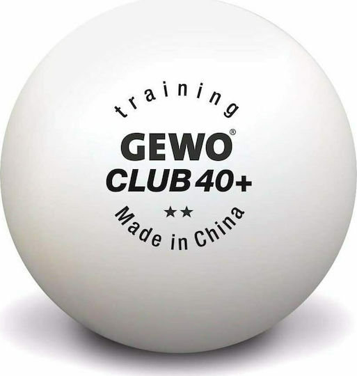 Gewo Ball Training Club 40+ 8650 Μπαλάκια Ping Pong 2-Star 72τμχ