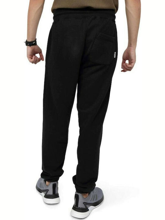 Sweatpants with Elastic Black