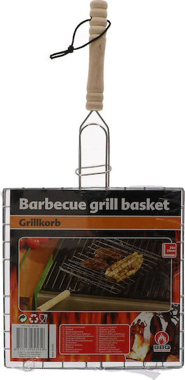 BBQ Collection Διπλή Ανοξείδωτη Σχάρα Ψησίματος 40x20εκ.