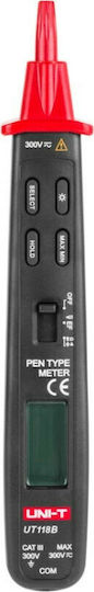 Uni-T Digital Multimeter with Buzzer with AC / DC / Resistance Measurement UT118B