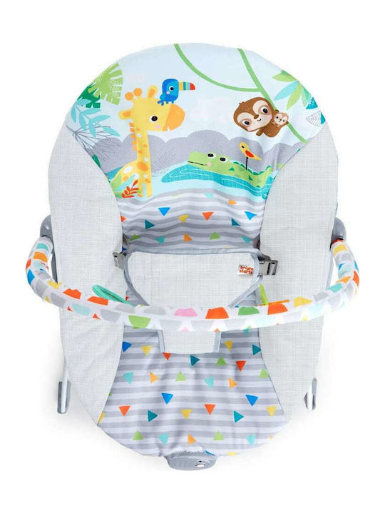Bright Starts Електрически Релакс Бебе Safari Fun с Вибрация Многоцветен за Дете до 9кг