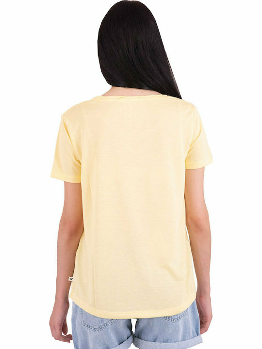 Roxy Chasing The Swell Women's T-shirt Yellow