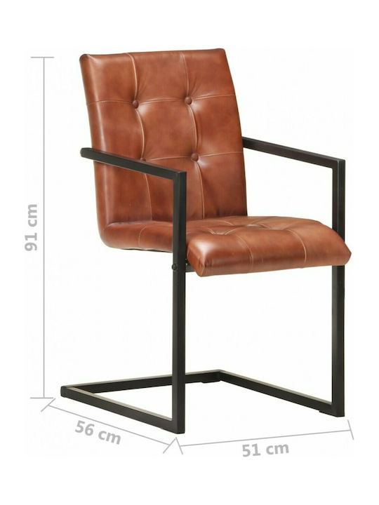 Überhang Stühle Speisesaal Coffee 4Stück 51x56x91cm