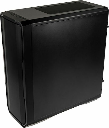 BitFenix Enso Mesh 4ARGB Геймърско бюро Midi Tower Компютърна кутия със страничен прозорец Черен