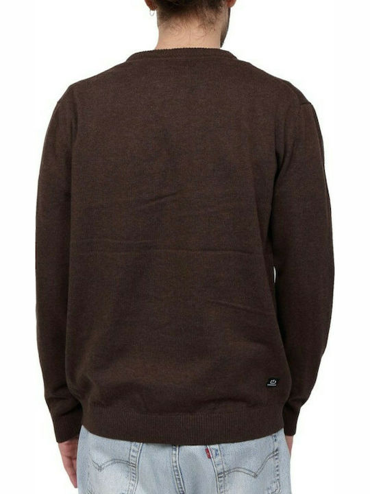 Emerson 20-212.EM70 Men's Long Sleeve Sweater Brown 20-212.EM70.90-BROWN