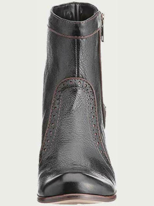 Clarks Lizzie Agra Leder Damen Knöchelstiefel Schwarz