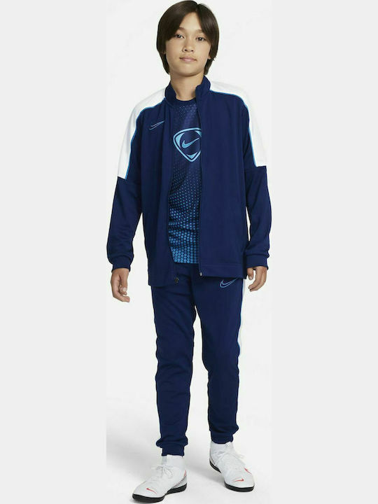 Αθλητική Παιδική Ζακέτα Dri-Fit Μπλε Academy
