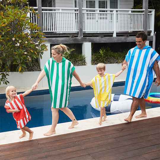 Dock & Bay Mini Kids Beach Poncho Pink 75 x 55cm με Θήκη Μεταφοράς