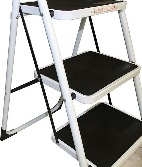 Step Ladder iron 3 Stair 71cm
