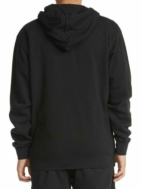 DC Riot Herren Sweatshirt Jacke mit Kapuze und Taschen Schwarz