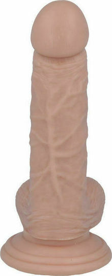Intense Mr Intense Realistic Cock 4 Ρεαλιστικό Dildo με Όρχεις και Βεντούζα Flesh 16.2cm