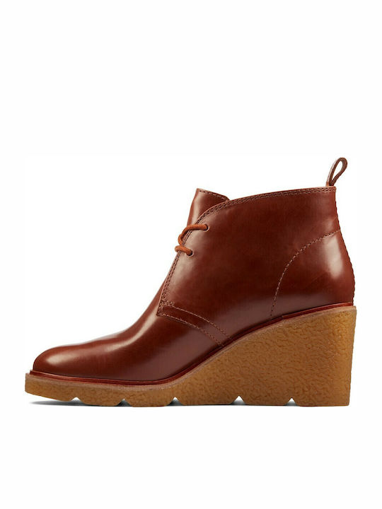 Clarks Clarkford Boots Tabac Brown