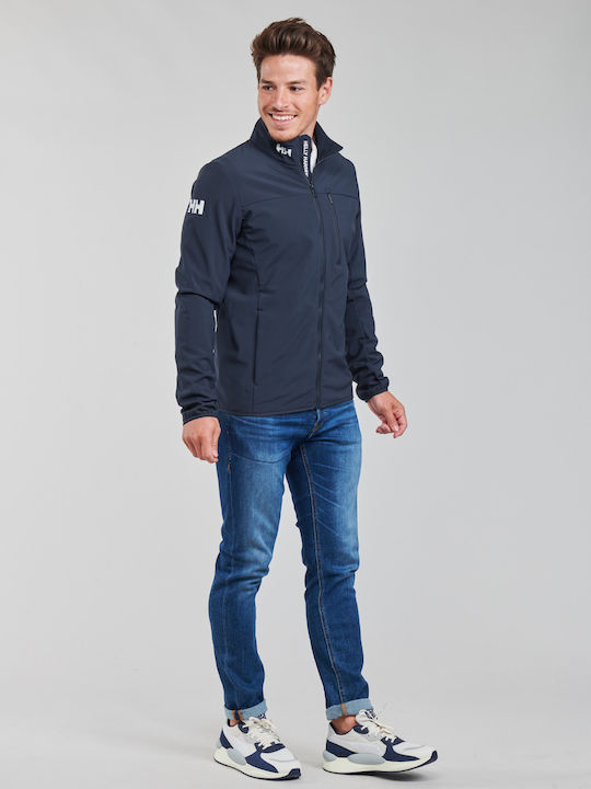 Χειμωνιάτικο Μπουφάν Softshell Αδιάβροχο και Αντιανεμικό Navy Μπλε