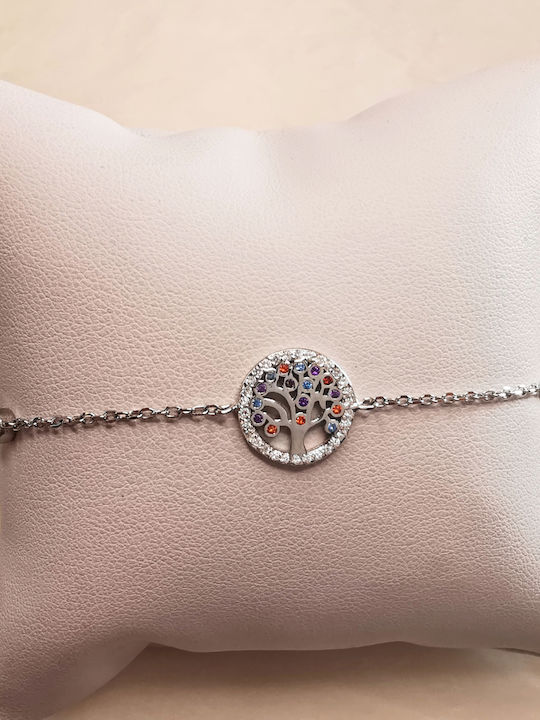 Bracelet women's silver bracelet "tree of life"