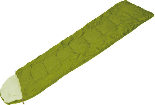 Campus Sleeping Bag Single 3 Seasons Krakatoa Green