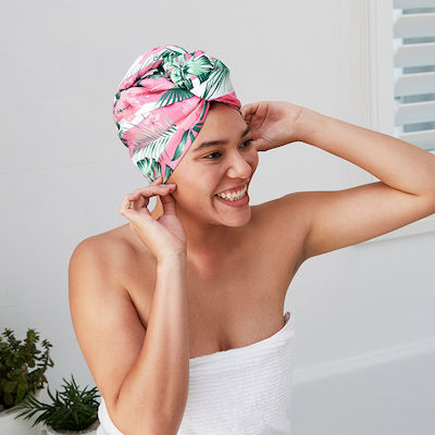 Dock & Bay Quick Dry Hair Wrap Πετσέτα Μαλλιών Microfiber Πολύχρωμο 63x29εκ.