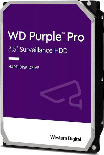 Western Digital Purple 10TB HDD Hard Drive 3.5" SATA III 7200rpm with 256MB Cache for Recorder