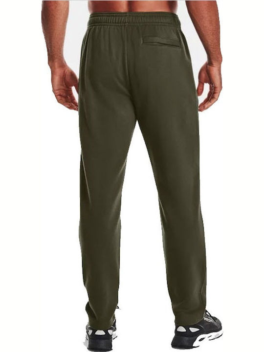 Under Armour Rival Men's Fleece Sweatpants Khaki