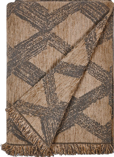 Kentia Walter Τριθέσιου Καναπέ Π180xΜ300cm 04 Beige-Brown Kentia Walter Τριθέσιου Καναπέ Π180xΜ300cm 04 Beige-Brown