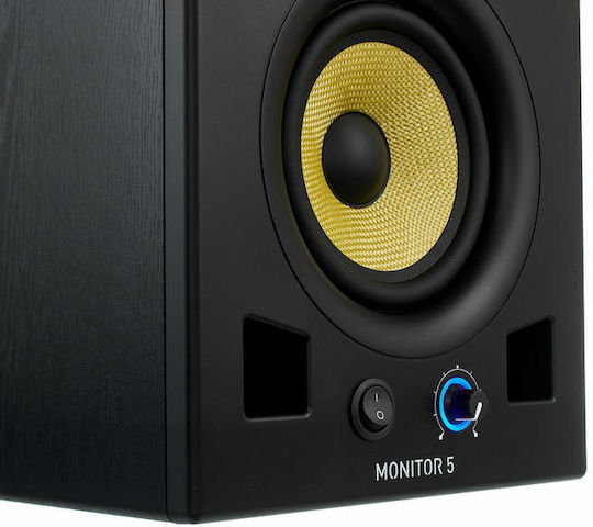 Hercules Monitor 5 Ηχεία Studio Monitor 5" 160W (Ζεύγος) Μαύρα