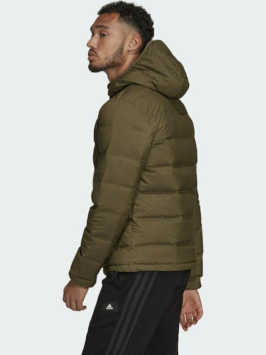 Helionic Winter Jacket Puffer Focus Olive
