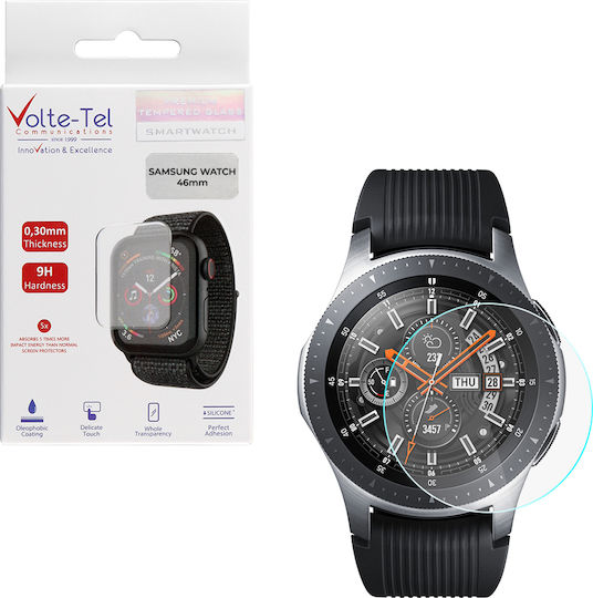 Volte-Tel 2.5D Full Glue Tempered Glass pentru Galaxy Watch (46mm) / Gear S3 - Galaxy Watch (46mm) / Gear S3 2buc 8281068