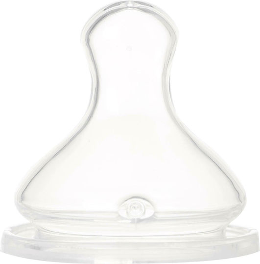 Korres Agali Silicone Baby Bottle Teats Medium Flow for 3+ months 2pcs