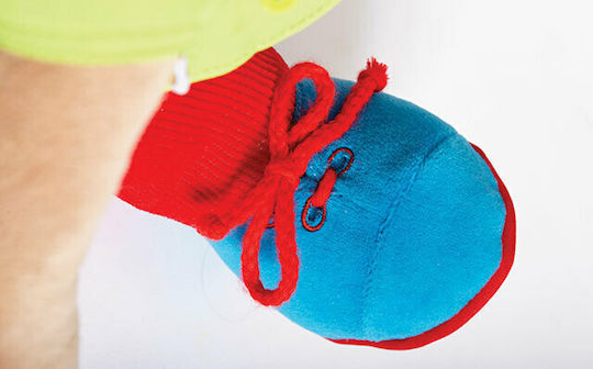 Edushape Animal Educational Puppy made of Fabric with Sounds for 12++ Months