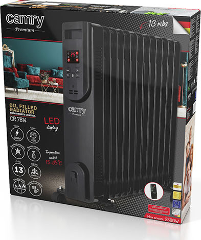 Camry CR 7814 CR7814 Radiator cu ulei cu 13 Elemente 2500W