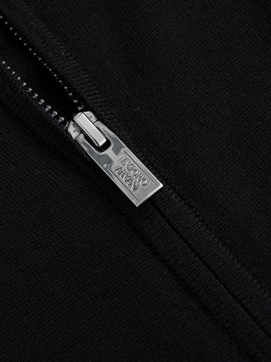 Men's Knitted Cardigan Black