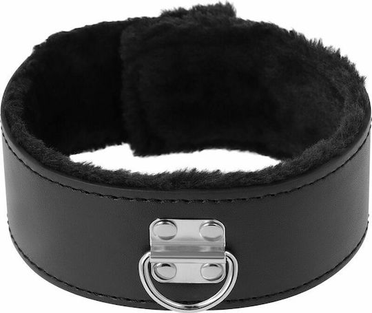 Darkness Collar With Leash Titanium Κολάρο σε Μαύρο Χρώμα