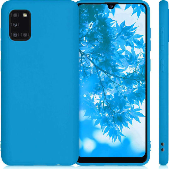 Soft Задна корица Силикон Светлосин (Galaxy A31)