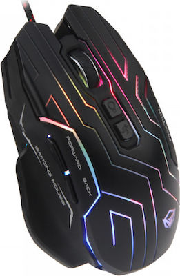 Meetion Dazzling GM22 RGB Gaming Gaming Maus 4800 DPI Schwarz