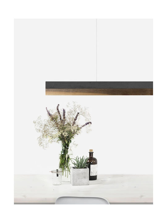 Gant Lights Pendant Light LED Rail Black