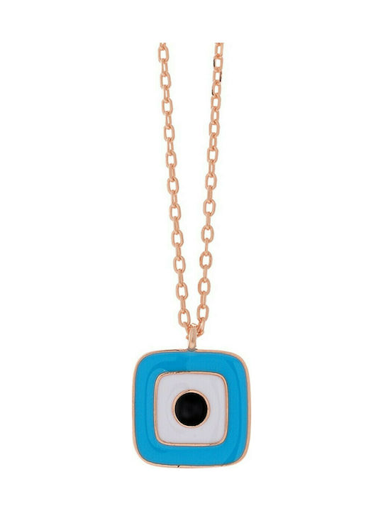 Prince Silvero Necklace Eye from Gold Plated Silver