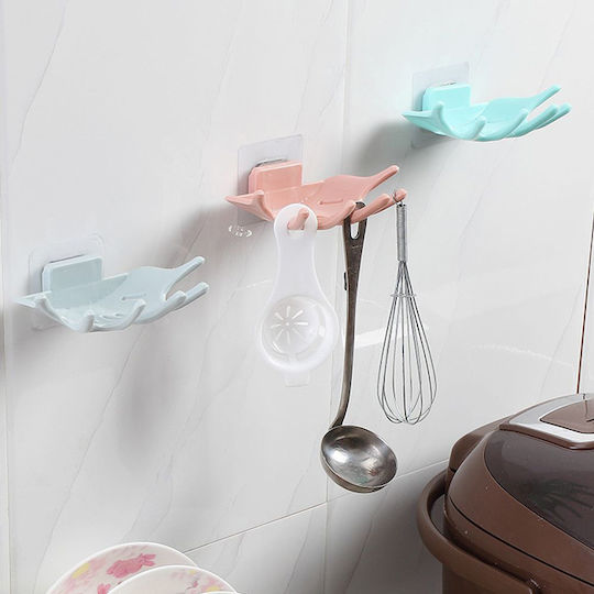 BTHU-0007 Wandmontiert Seifenschale Kunststoff Rosa