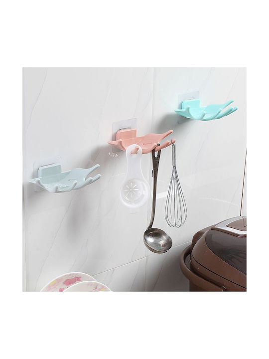 BTHU-0005 Plastic Soap Dish Wall Mounted Green