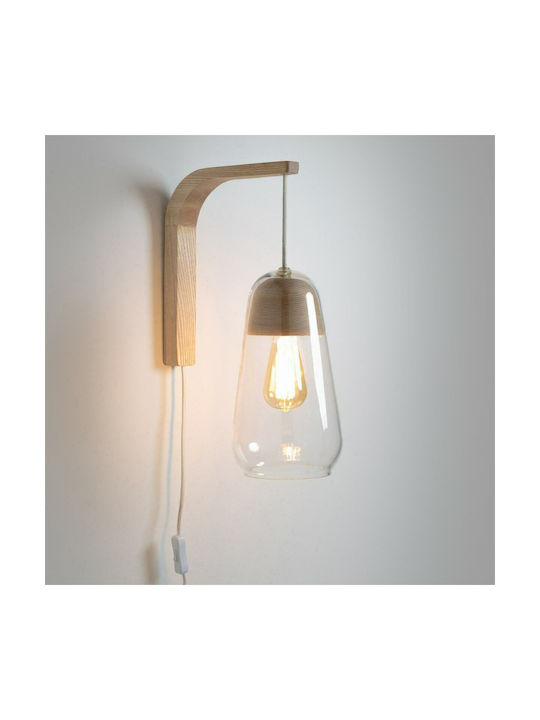 La Redoute Interieurs Leuchte Wand Braun 16x21x37cm