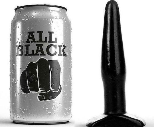 All Black Plug Anal Plug Black 11cm