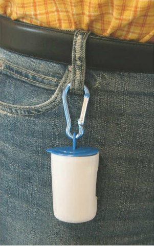 Kerbl Clean Up Maxi Dog Waste Bag Holder White